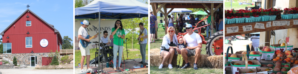 clearwater barn, farm, music, produce